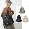 Nylon Backpack 2025 Spring New Fashion Versatile Women's Backpacking Travel Large Capacity Multi-functional Schoolbag 1