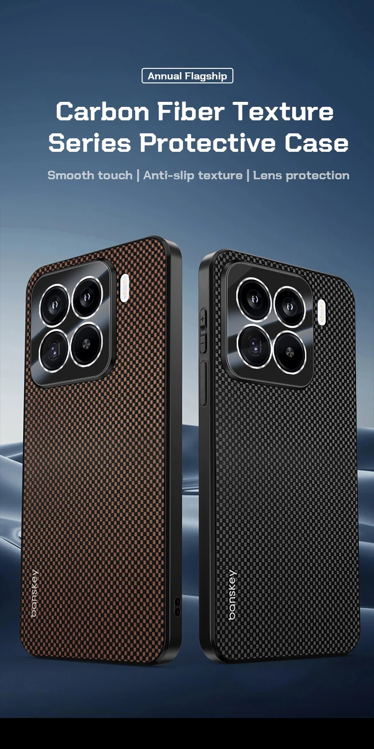 Carbon Fiber Kevlar Pattern Phone Case Image 2