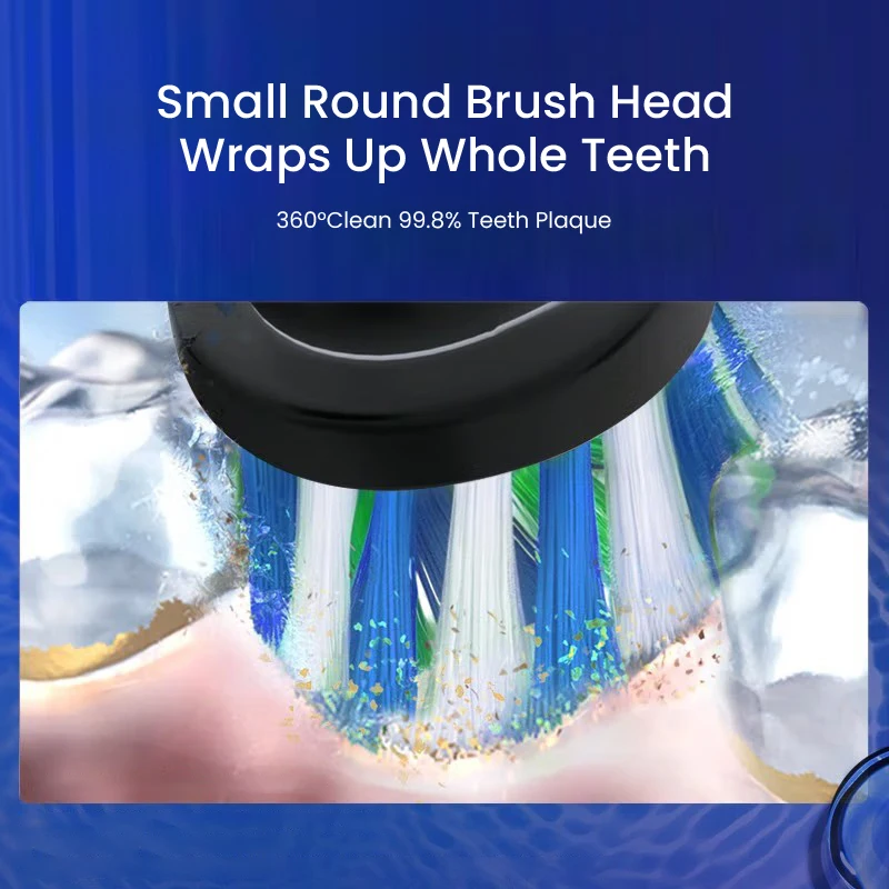 Oral B Pro4 울트라 스마트 센서 전동 칫솔 3D 소닉 로터리 클린 치아 껌 케어 4 가지 모드 충전식 칫솔