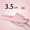 Women Men Slippers Summer Beach Slides Bathroom Anti-Slip Slipper Soft Sole Sandals Fashion Flip-Flops Ultra-Light Shoes Women 6