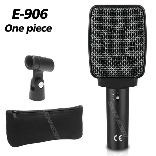 SENNESAI E906 슈퍼 카디오이드 다이나믹 악기 마이크, 전환 가능한 존재 필터 포함, 드럼 기타용, 인기 판매 4