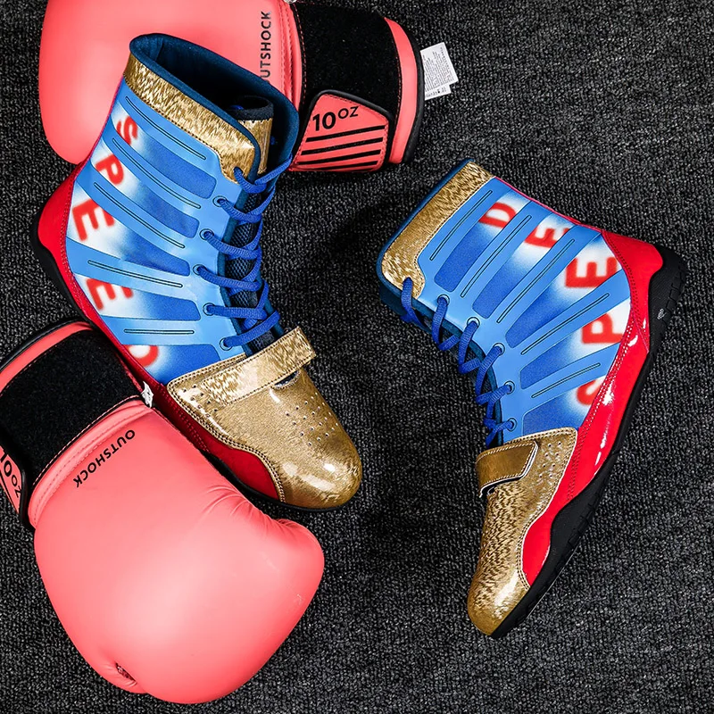 

Professional Men's and Women's Wrestling Shoes Unisex Breathable Boxing Shoes Sports Shoes Large 47 Training Wrestling Boots