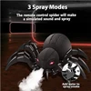 Simulation Electric Rc Spray Spider Novelty Children Toy Wireless Remote Control Light Music Animal Realistic Christmas Pet Toy 3