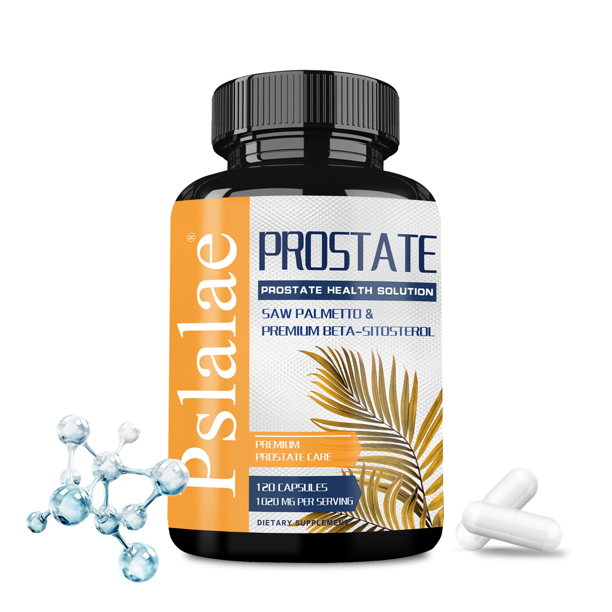 Prostate Capsules-Saw Palmetto, Supports Men's Prostate Health and Relieves Bladder and Urinary Tract Problems