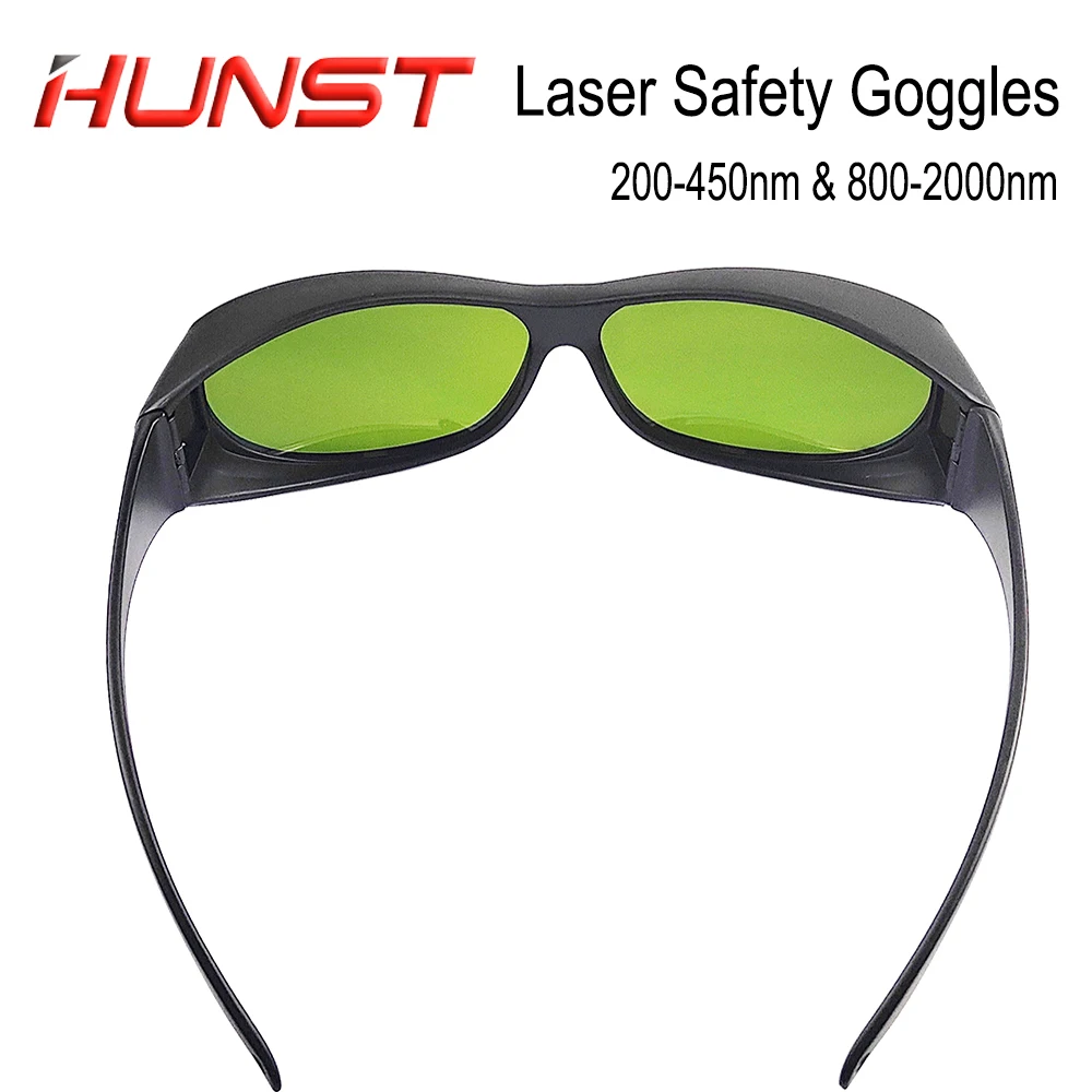 Laser Goggles HUNST 200-450nm & 800-2000nm OD6 Laser Welding Cutting Protective Glasses 1064nm Infrared UV Laser Safety Goggles