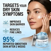 Baume bleu hydratant visage et corps au cuivre, peptides, PDRN, GHK-Cu, suif de bœuf, miel de Manuka pour peaux matures, sèches et sensibles 3