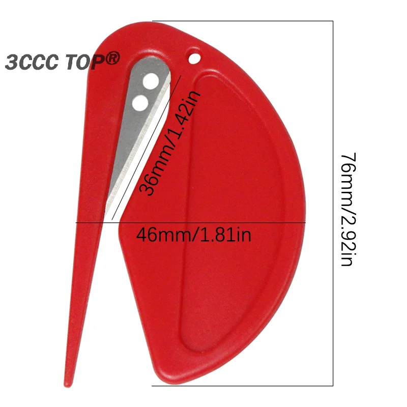 Mail Opener Utility Knife Plastic Letter Opener 1PCS