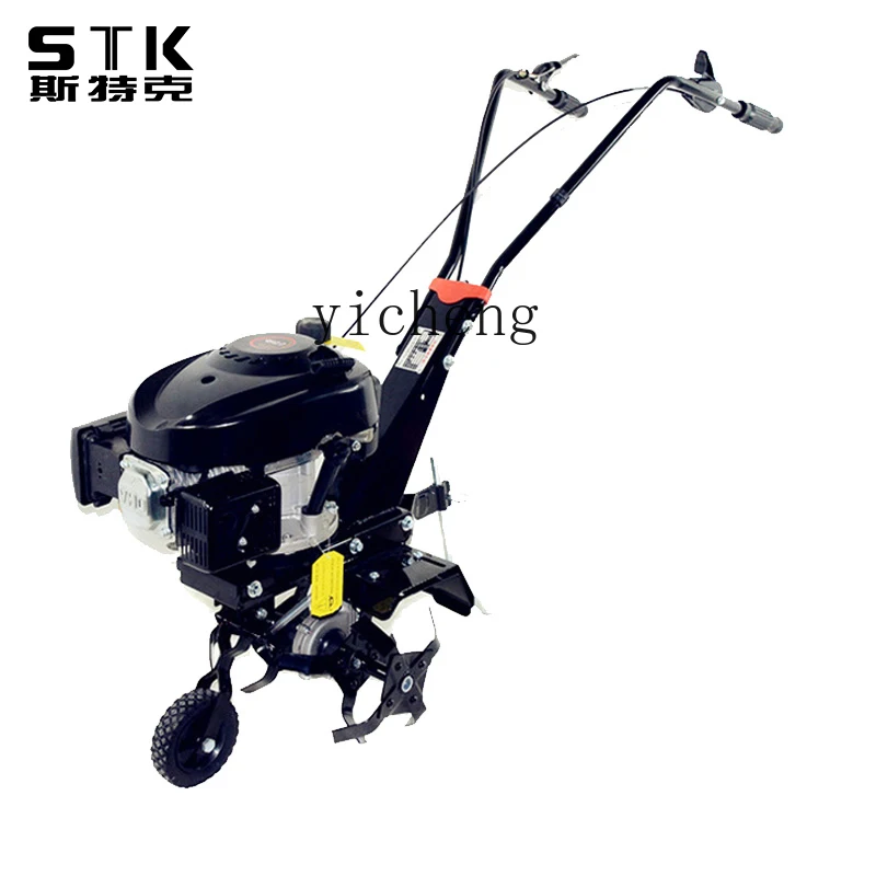 

Xl Gas Tiller Ripper Furrowing Machine Four-Stroke Orchard Hand-Held Weeding Rotary Tiller