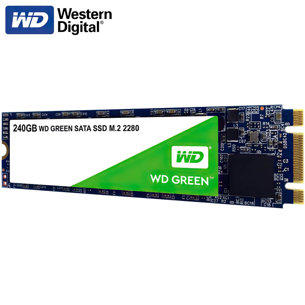 Western Digital WD Green SSD 480GB 240GB 120GB SATAIII Internal Solid State  Hard Drive Disk TLC M.2 2280 540MB/S for Laptop - AliExpress