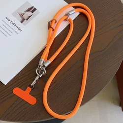 Versatile Dual - Use Lanyard and Cross - Body Strap Keychain in Solid Color for Mobile Device Holders (A12)