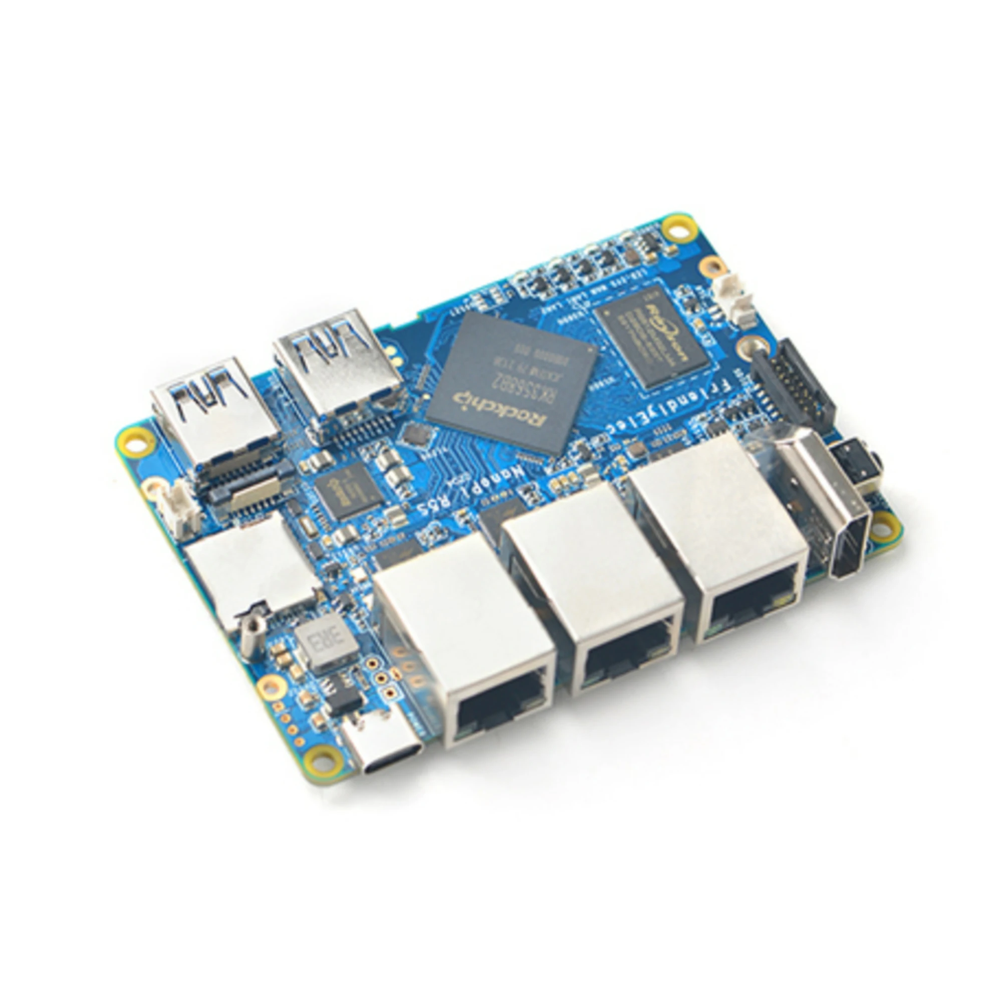 New Nanopi R5S Router RK3568 development board OpenWRT A55 HDMI2.0 2.5G Gigabit network port Mini Router