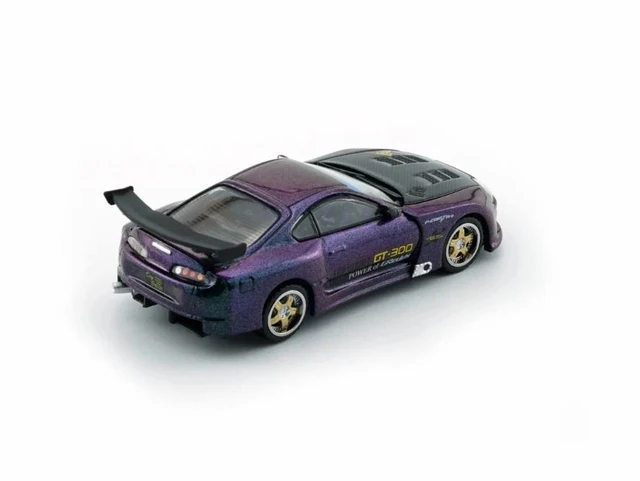 スープラ トップシークレット　GT300 1/64 2024香港 トイカーサロン POP Race 1:64 Diecast Model Car - TOP SECRET GT300 SUPRA
