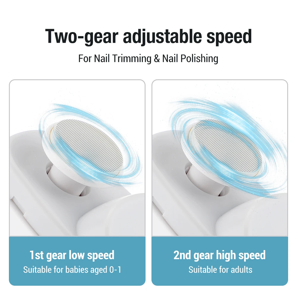 Automatic Electric Nail Clipper Polisher For Children Adults Toe Nail Cutter Trimmer Grinder Mini Manicure Accessories And Tools 4