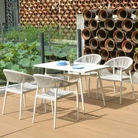 Prefabricated Patio Set with Camping Chair – Outdoor Lounge Table & Garden Furniture for Balcony or Backyard - Image 5