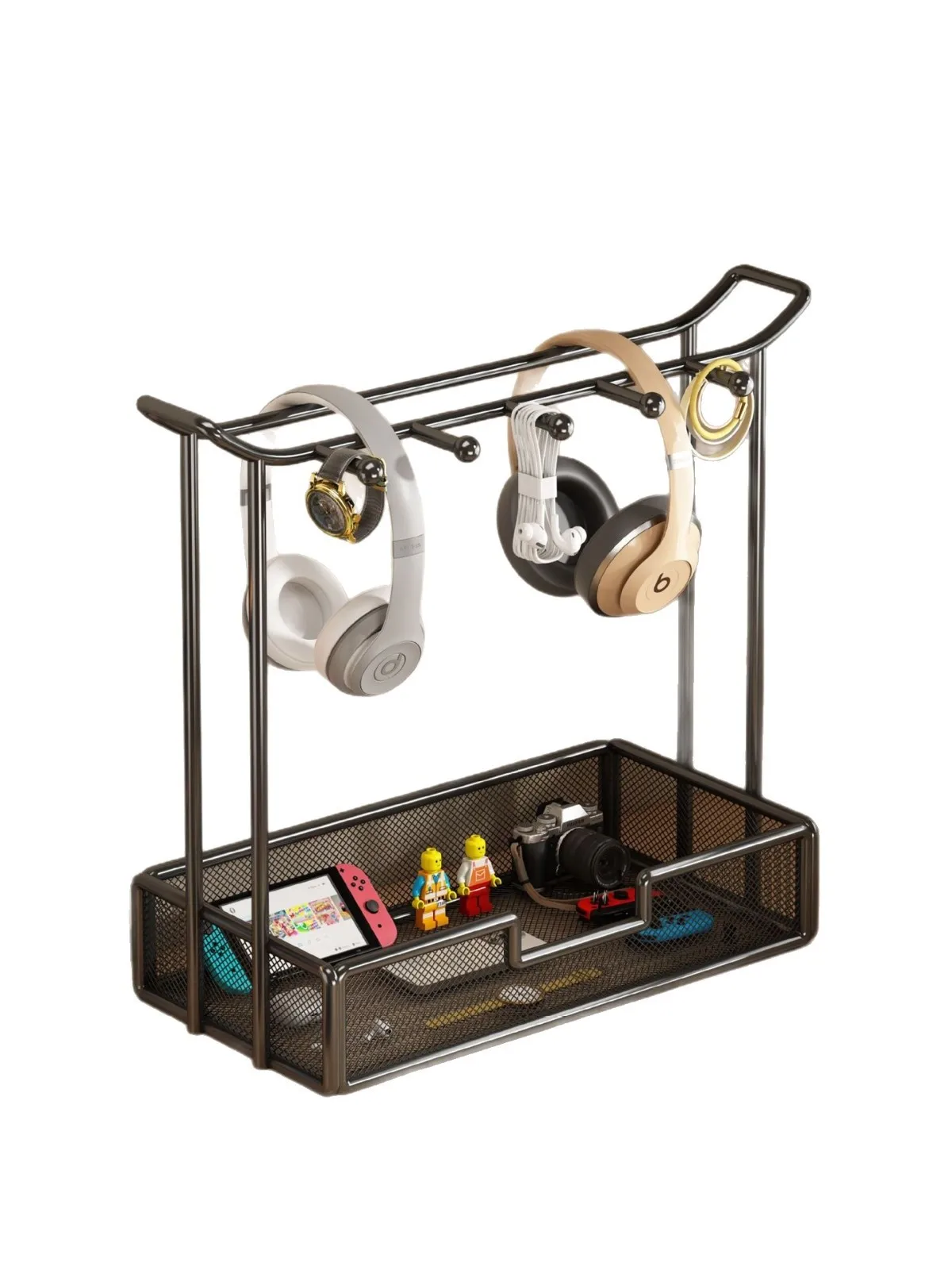 Home Use Hair Accessories Storage Box Hair Ties Hair Bands Display Stand Hair Accessories Organizer Jewelry Earring Holder - 5