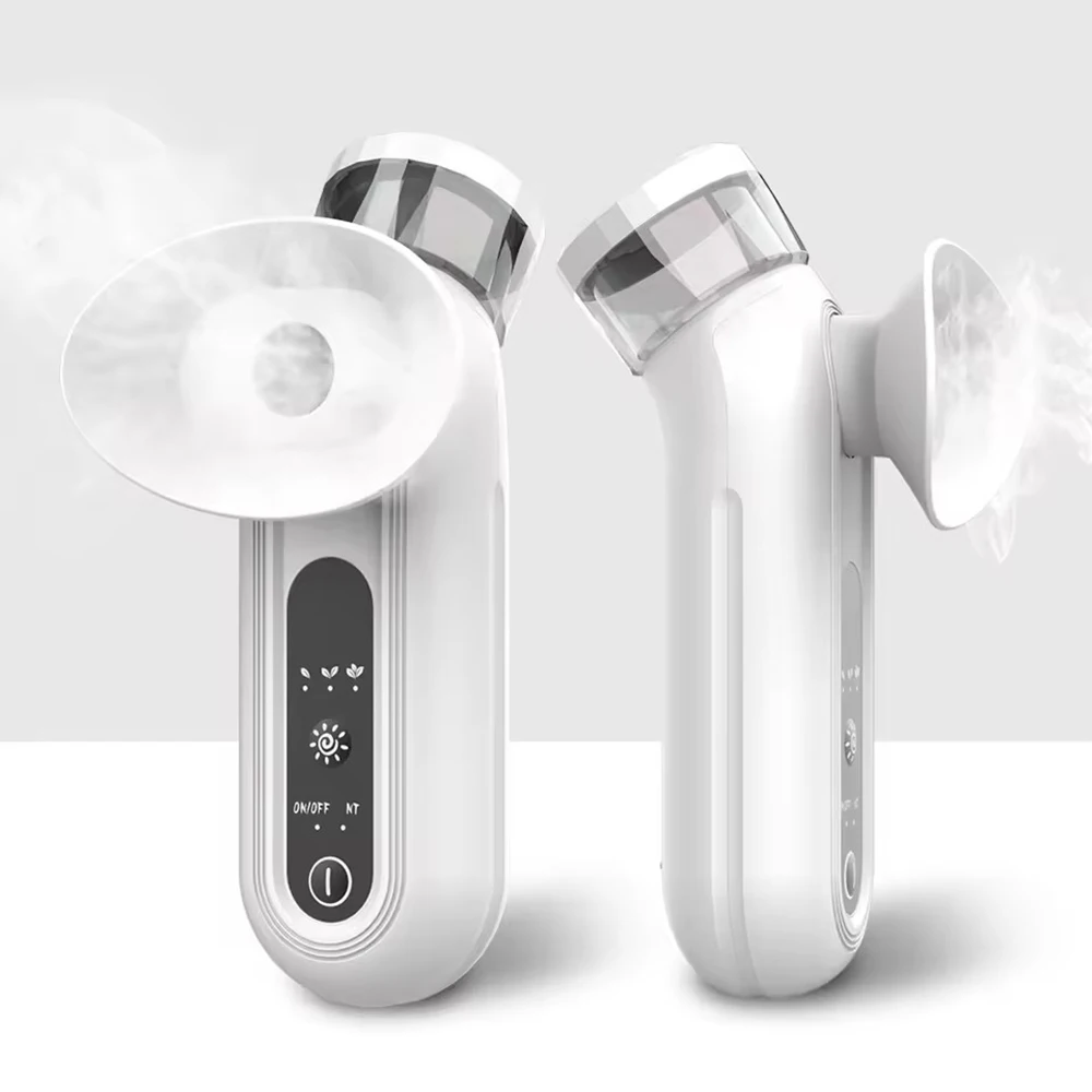 Heated Nano Mist Eye Sprayer Electric Facial Steamer Device Portable Eye Face Moisturizer Massager Eye Drops Tool for Dry Eye