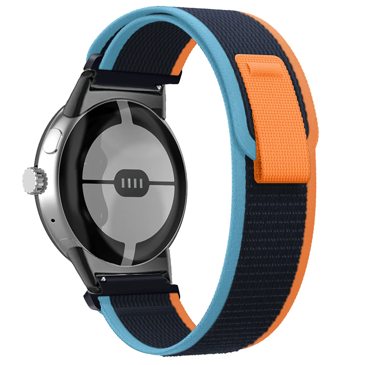 Enhanced Nylon Trail Loop Bracelet for Pixel Watch - Universal Size Replacement Strap
