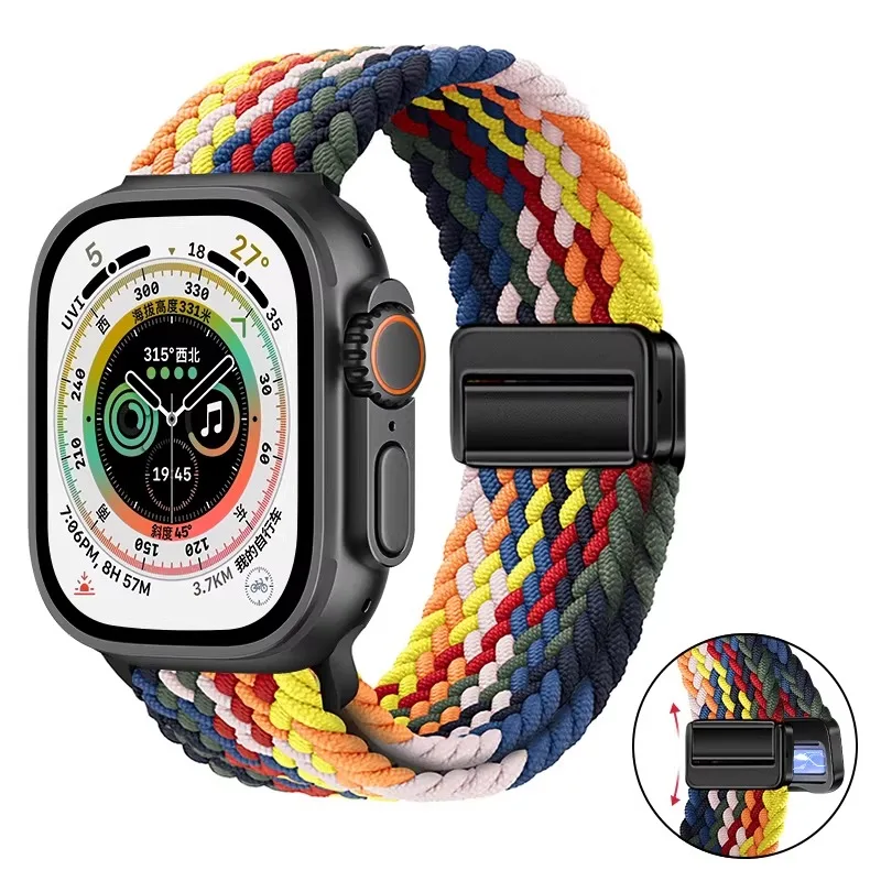 Breathable Nylon Loop Strap with Magnetic Closure