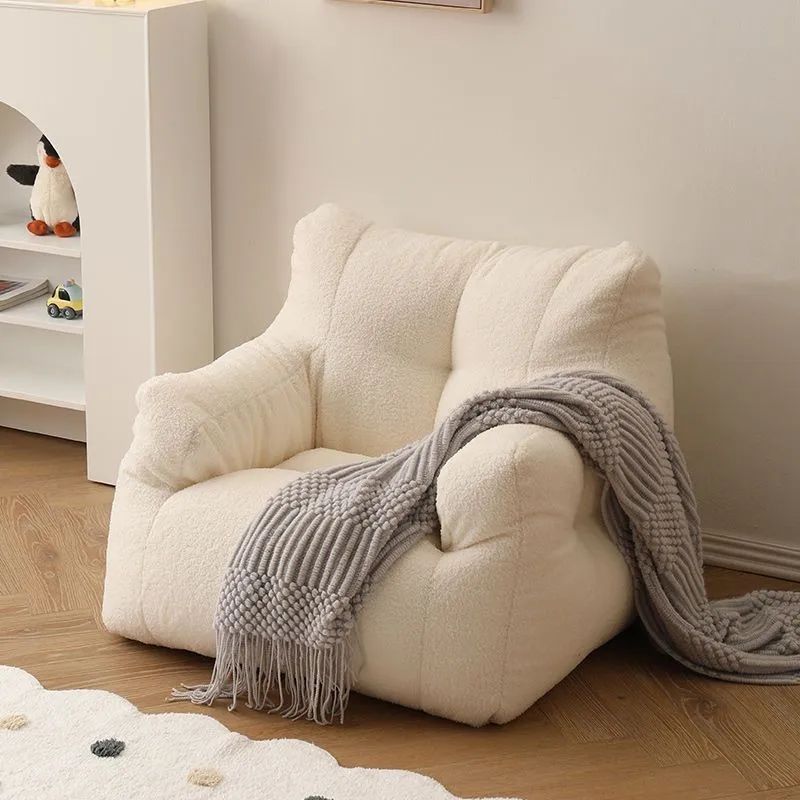 OMGD Children's Sofa Reading Book Corner Baby Lazy Sofa Girl Princess Cute Small Baby Cute Cartoon Chair Can Adult Sitting