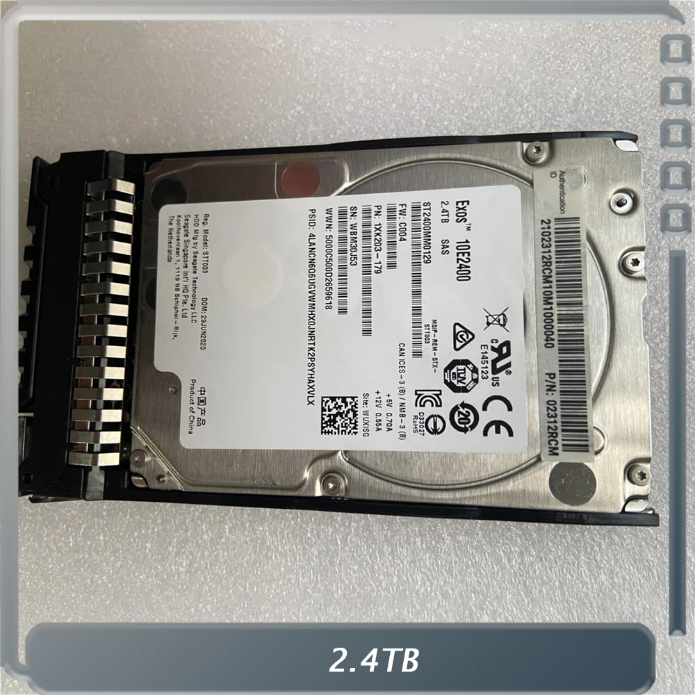 

2.4TB For 02312RCM N2400S1210W4 2.4T 2400GB SAS 12Gb/s 10K 2.5 Hard Disk