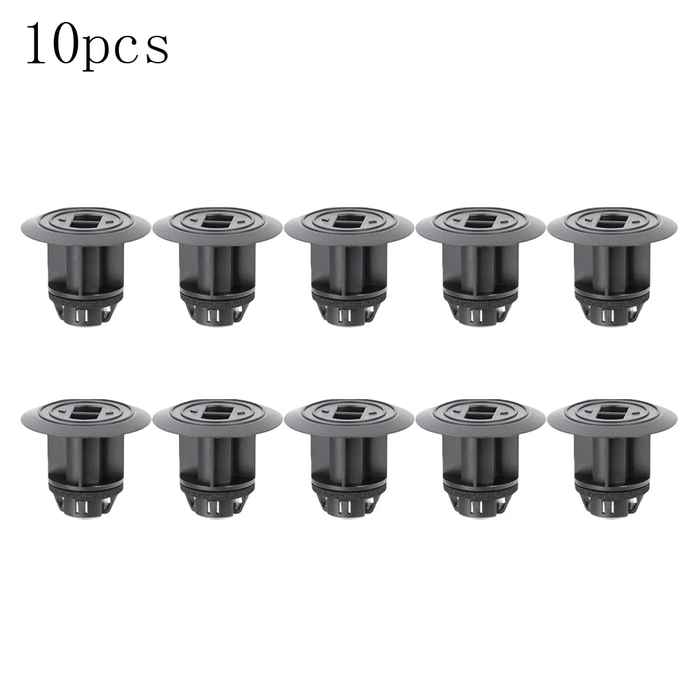 

10pcs Black Plastic Car Rocker Moulding Retainer With Sealer #90467-22015,9046722015 Fit FOR Avalon FOR-Corolla FOR-Prius
