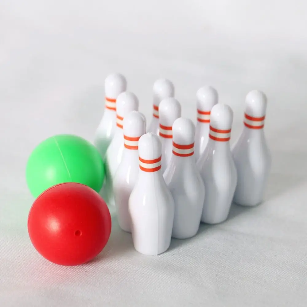 1/12 Simulation Bowling Ball Toy Educational Mini Play House Toy Dollhouse Bowling Toy DIY Doll Accessories Kid
