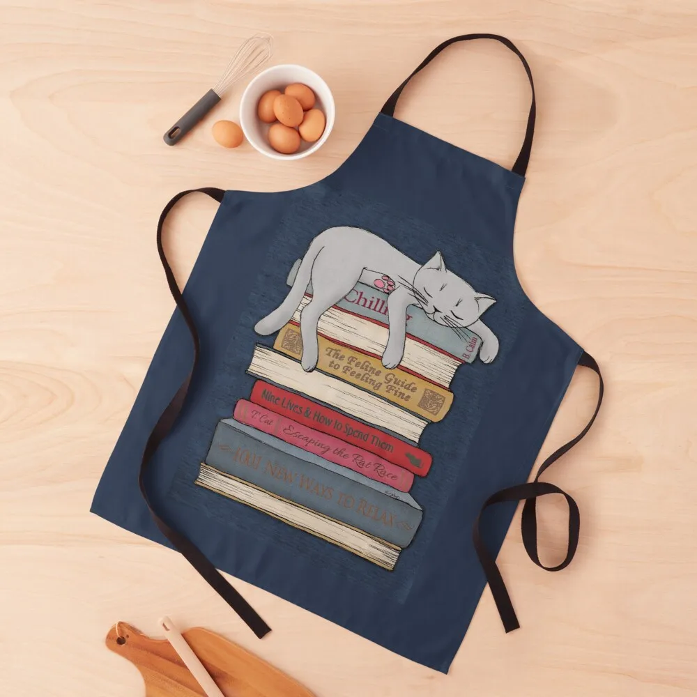 

How to Chill Like a Cat Apron professional aesthetic apron