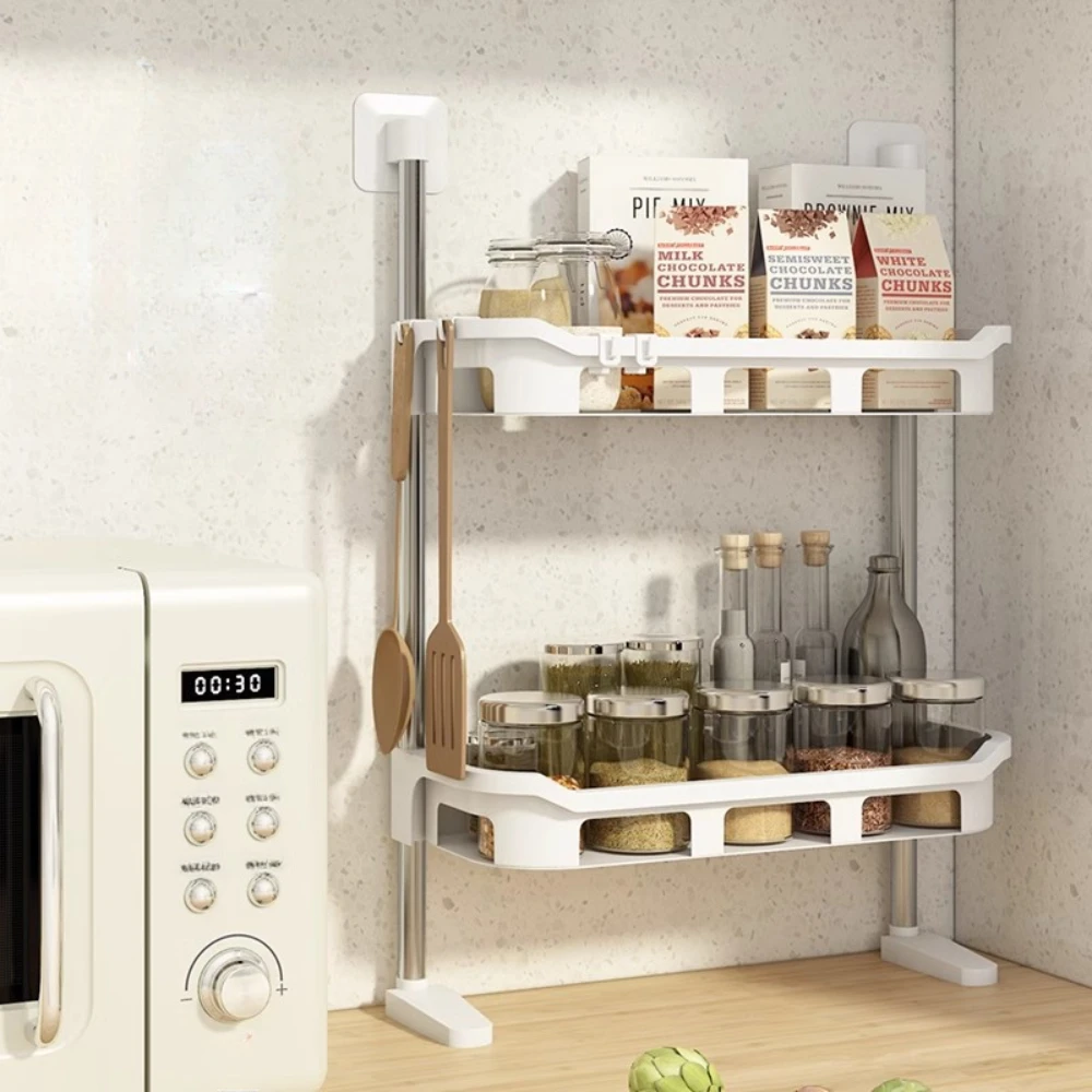 Wall Mounted Storage Rack Toilet Washbasin Simple Storages Shelf Multiscenario Available Multipurpose Organizer Plastic Shelves 2