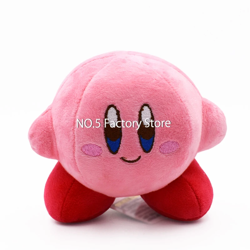 

10pcs/lot Star Kirby Adventure All Star Collection 5.5" Kirby Stuffed Plush Doll Kawaii Anime Cartoon Pendant Toy for Kids Gift