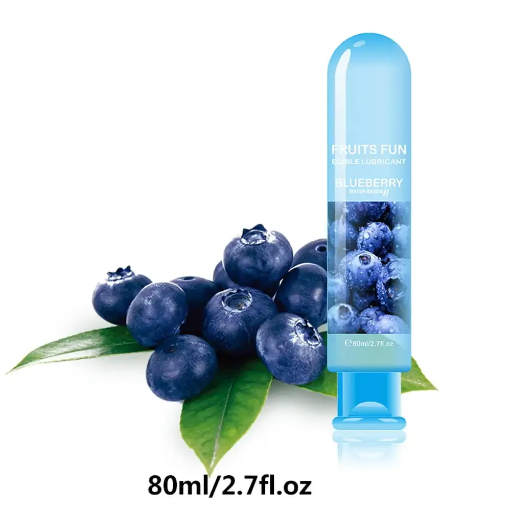 Sex Lubricant Strawberry Flavor Water Based Oral Anal Lubrication Masturbation Vagina Orgasm Gel Easy to Clean