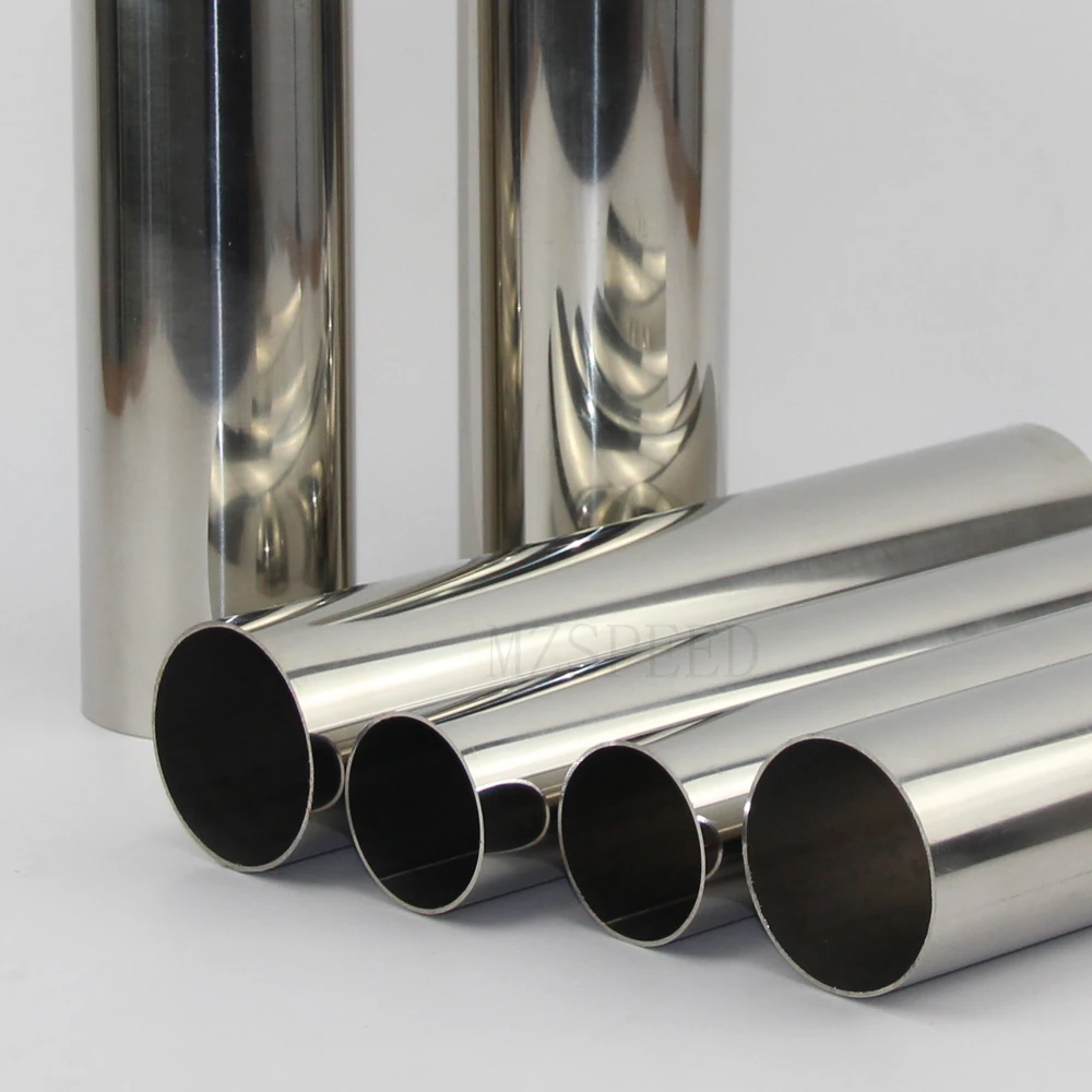 304 stainless steel pipe length 300mm outer diameter 51/63/76/89 mm stainless steel pipe