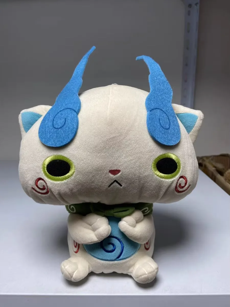 New Cute Japan Anime Yokai Watch Komasan Cat Big Plush Stuffed