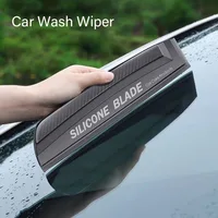 Non-Scratch Soft Silicone Handy Squeegee Car Wrap Tools Water Window Wiper Drying Blade Clean Scraping Film Scraper Accessories