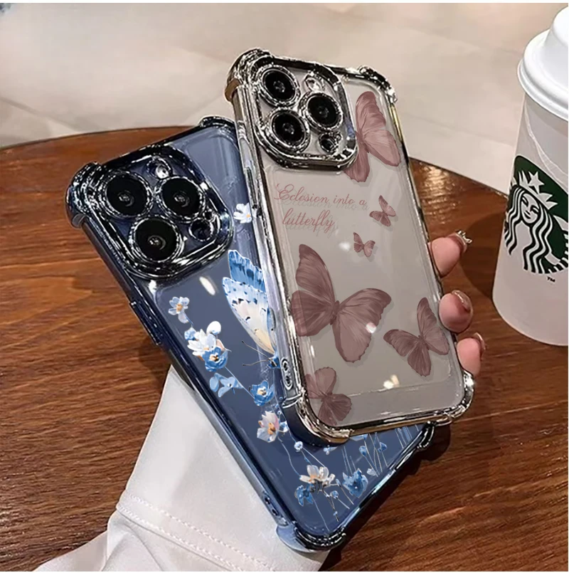 Butterfly Airbag Protective Phone Case Cover