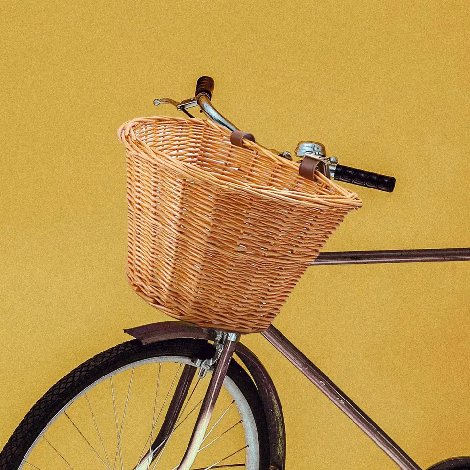 Cesto bici anteriore liberty Vintage Marrone online sale