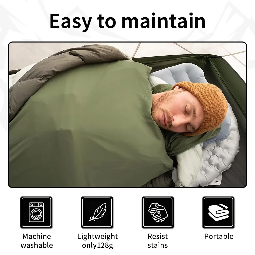 Naturehike Ultralight Sleeping Bag Liner Single Sleeping Bags Cover Portable Outdoor Travel Hiking Camping Bag