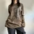 Vintage Graphic T Shirt y2k Aesthetic Women Print Round Neck Long Sleeve Tops 2000s Fairy Grunge Clothes Streetwear