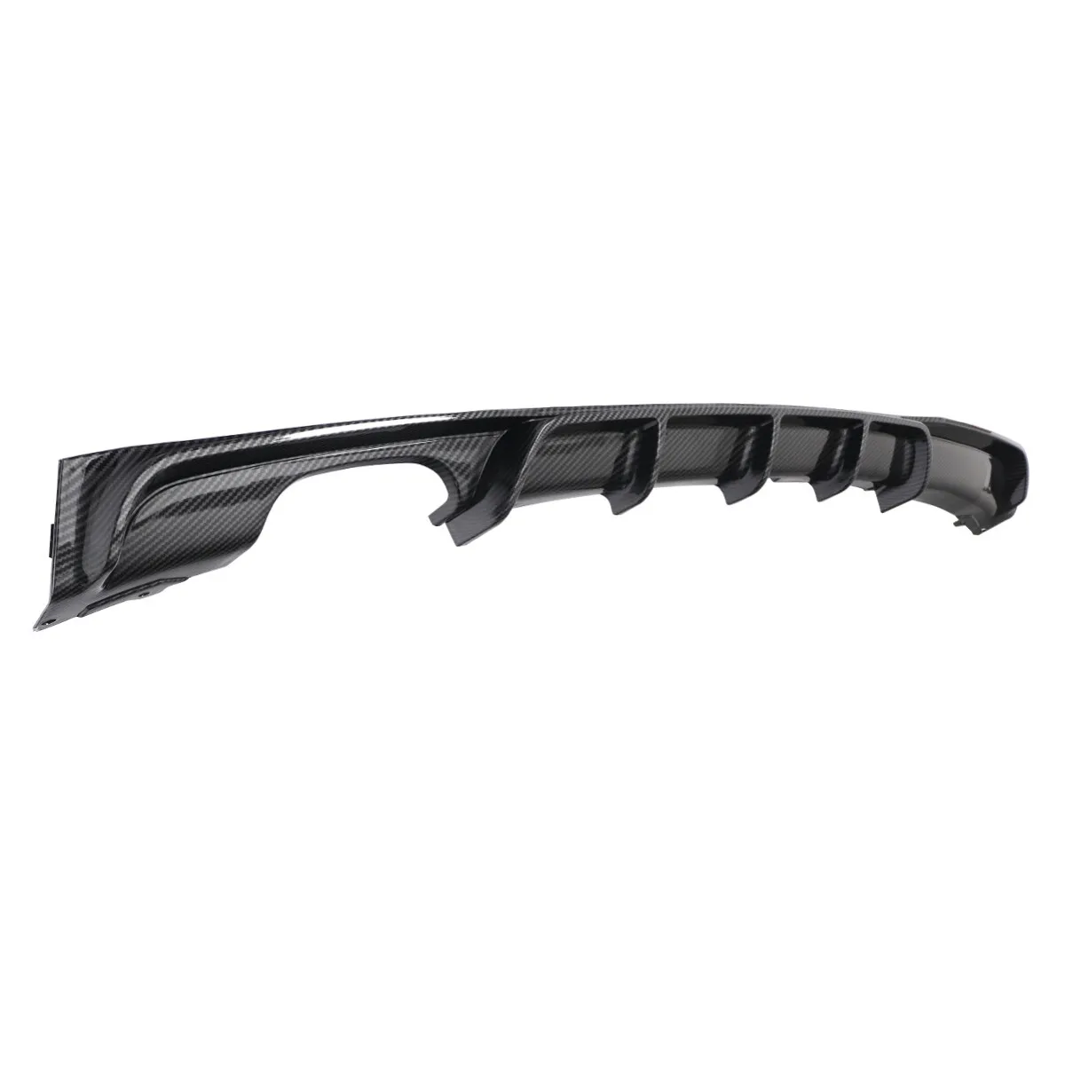 Für BMW 3er F30 F31 318d 320i 330i 325i 340i M Sport MP Style Carbon-Look Heckstoßstangen-Diffusorlippe Heckdiffusor Splitter – Detail 8