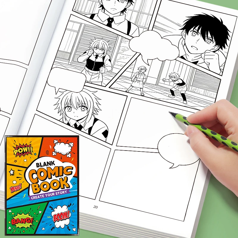 Libro da Colorare e Disegnare con 32 Pagine Vuote - immagine 6