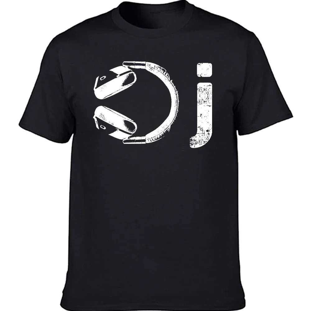 DJ-Kopfhörer I Heart Being A DJs Party T-Shirts Turntablist Grafik Baumwolle Streetwear Kurzarm Recorded Music Gifts T-Shirt