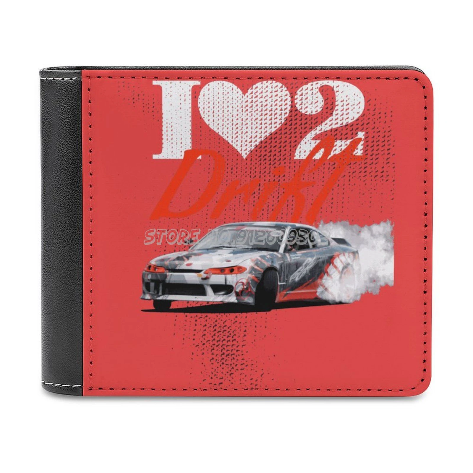 I Love to Drift Car Design cartera para hombre, de cuero, cartera Drifting Drift Car Burnout Race Car| | AliExpress
