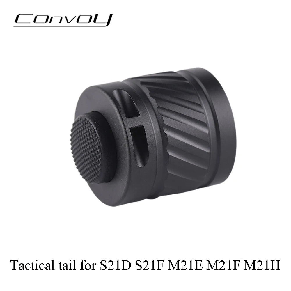 Flashlight Switch Parts Tactical Tail Convoy S21D S21F M21E M21F M21H Flashlight Tail Switch