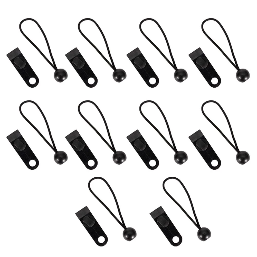 

Outdoor Tent Clip Elastic Rope Kit, Camouflage Plastic Anti-tear Pull Reinforced Windproof Clip Elastic Rope