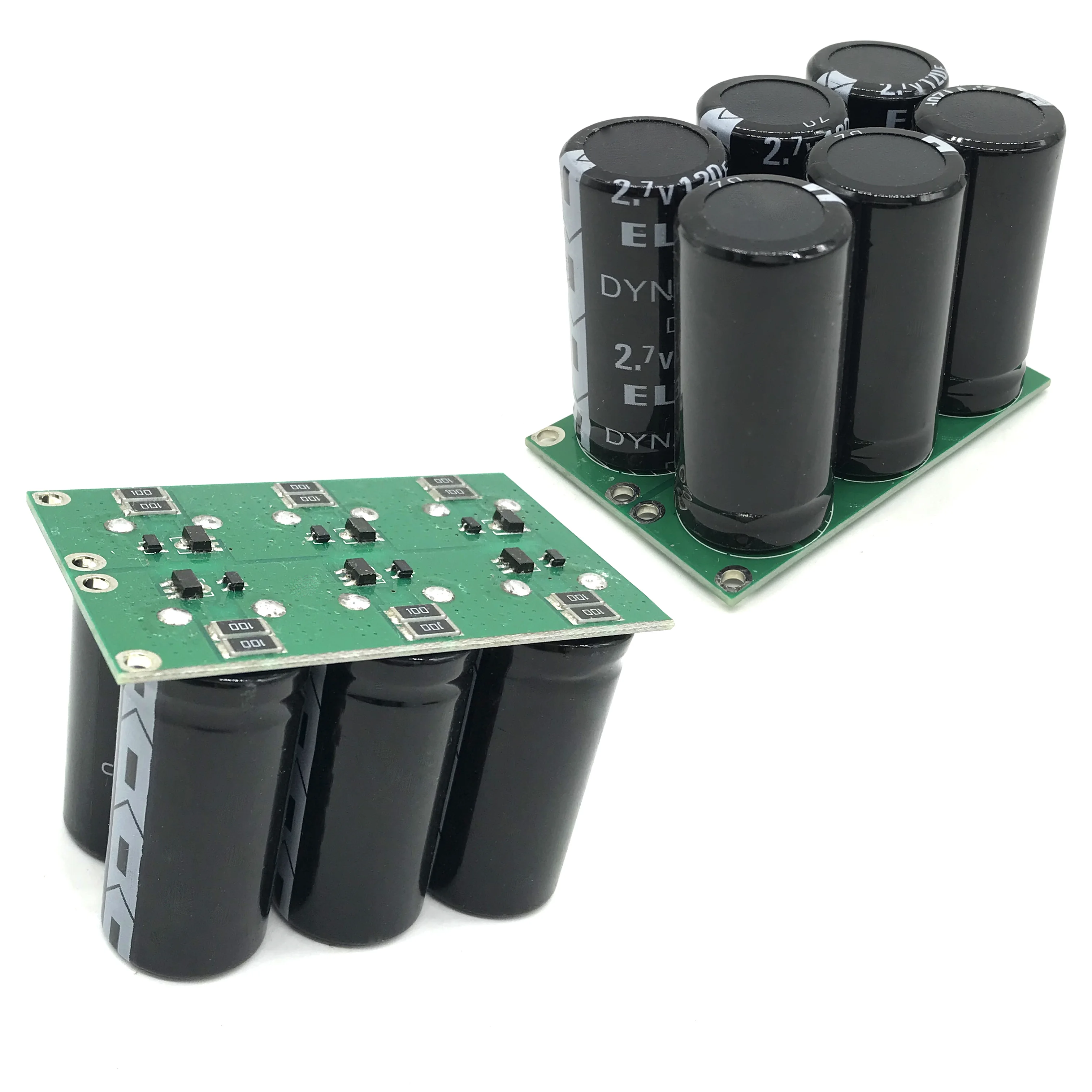 Super Capacitors ELNA Farad Capacitor Modules 16V 20F SuperCapacitors With Protection Board Double Row UltraCapacitor mini router module smart metal case with cable distribution box 8 ports router oem modules with cable router module motherboard