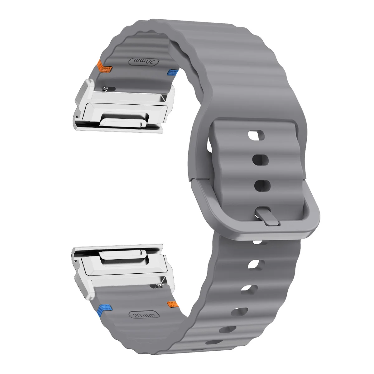Enhanced Silicone QuickFit Watchband Bracelet