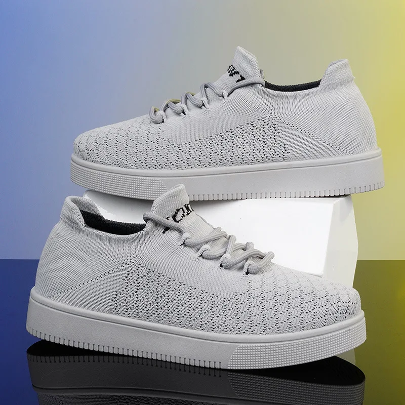 New Unisex Fashion Sneakers Women Sports Shoes Men Casual Loafers Air Mesh Shoes Spring Autumn Breathable Woman Shoes Ladies