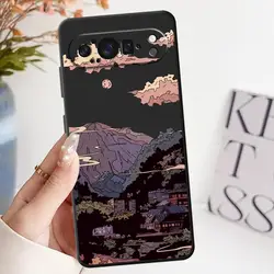 Anime Landscape Mountain Soft Cover Phone Case - Google Pixel 8 Pro (Mix01)