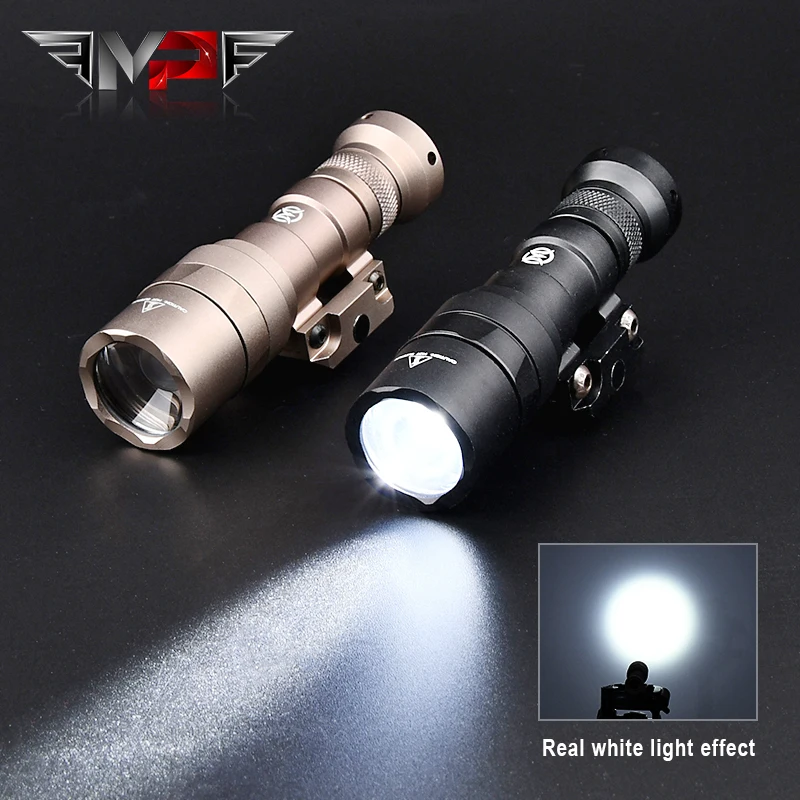 

510 Lumen LED White light Tactical M300C M300 MINI Scout Light Fit 20mm Picatinny Rail Airsoft Gun Weapon Light Flashlight