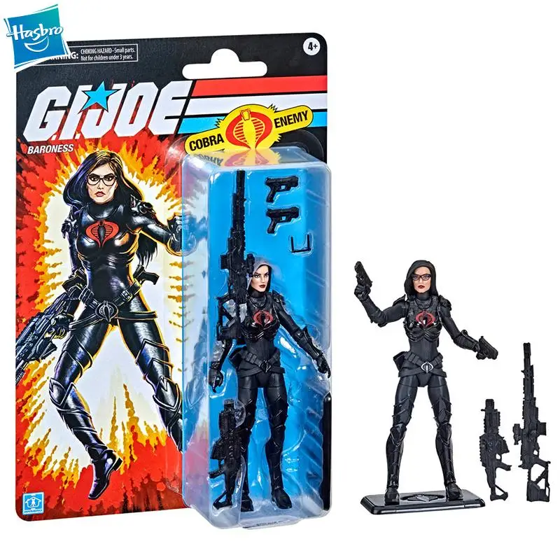 

Original Hasbro G.i. Joe Classified Series Baroness Action Figure 6 Inch Scale Authentic New Collectible Toys Kids Gift F4762