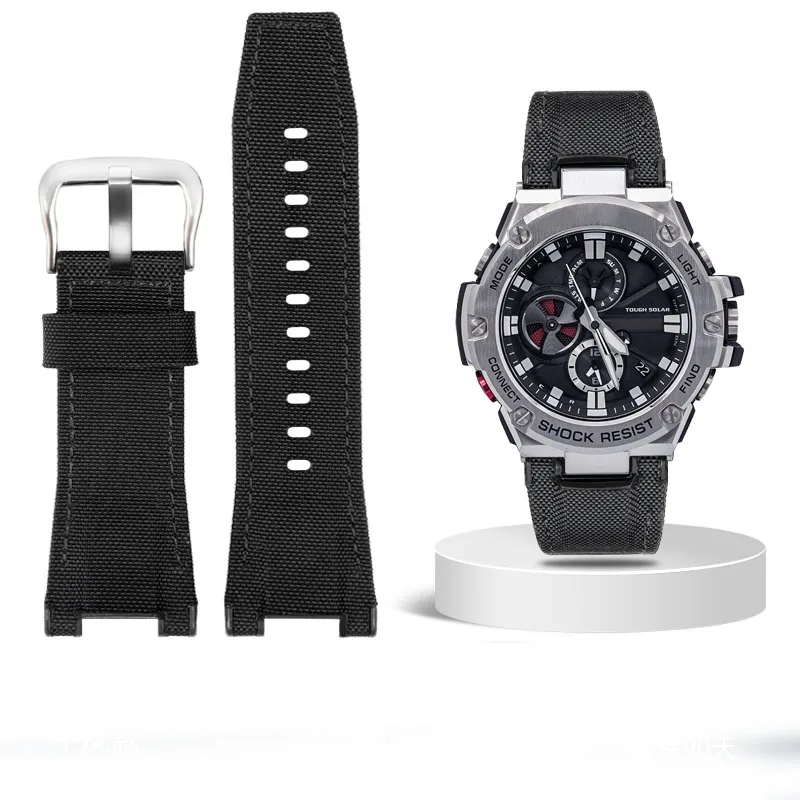 Premium Genuine Leather Watch Strap - Notched Design, 26mm Width